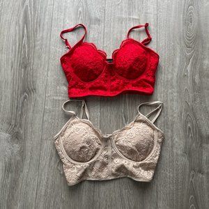 Bustier Lace Cropped Top - Bundle